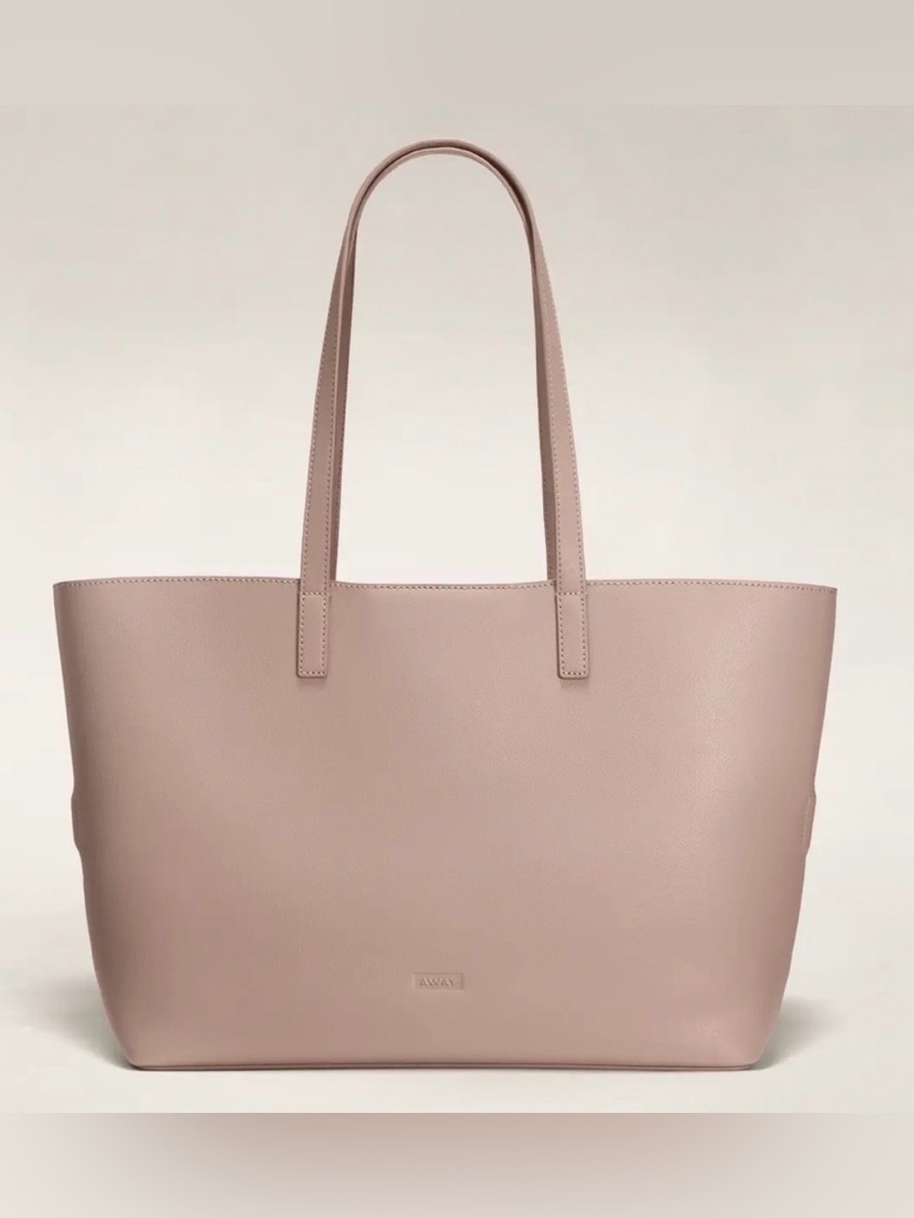 Away Latitude Leather Tote Bag Carryon Weekend Laptop Travel